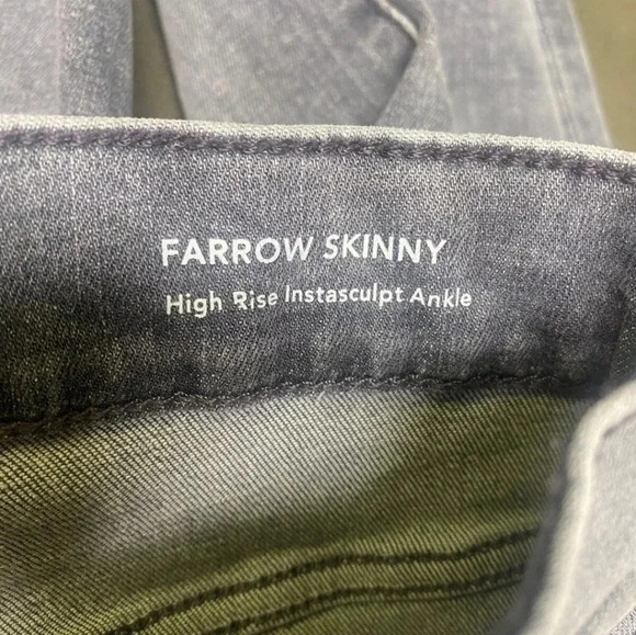 ♥️ DL1961 ♥️| Farrow High Rise Instasculpt Ankle Skinny Jeans in Greystone Sz 26 - Picture 5 of 5
